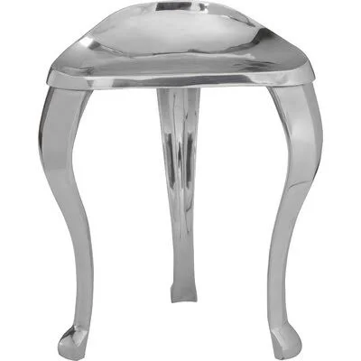 House of Hampton Metalworks Tripod Accent Stool