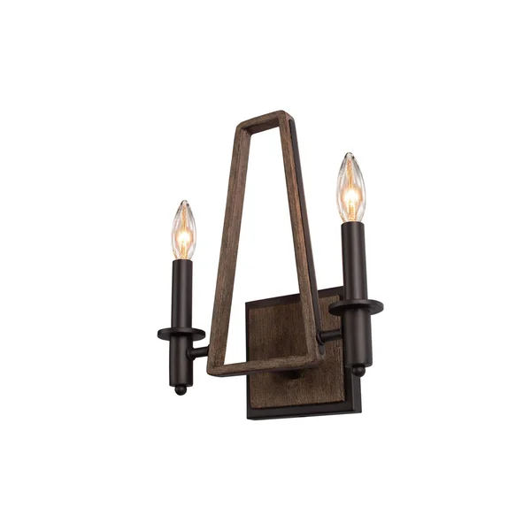 Kalco Lighting-508920SZ-Duluth - Two Light ADA Wall Sconce Satin