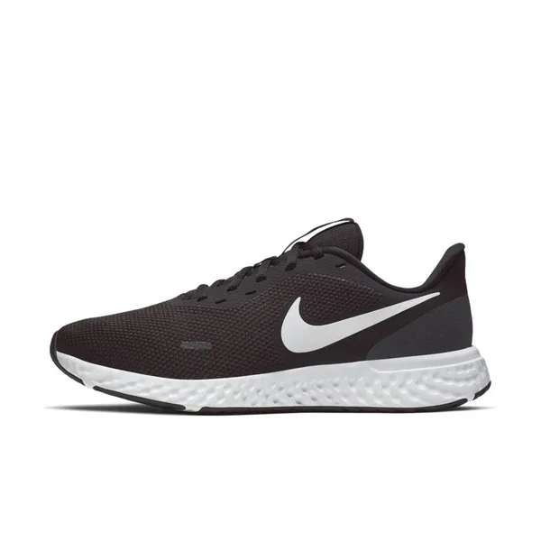 Nike Men's Revolution 5 Running Shoes, Wide - Black, 12