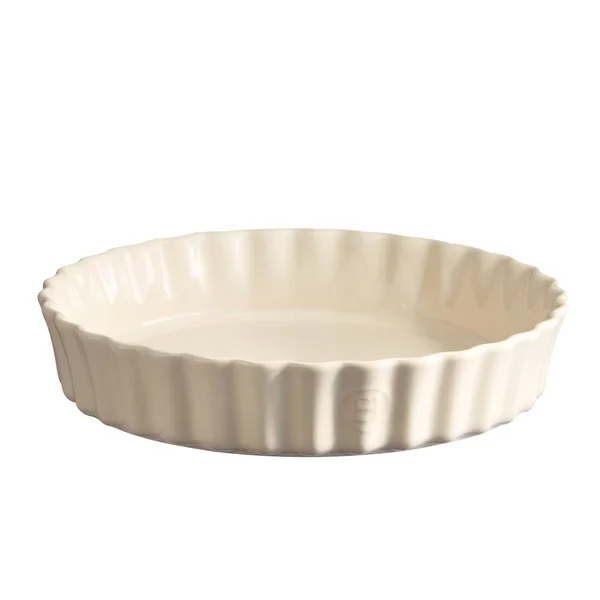 Emile Henry Deep Flan Dish, 1.2 qt, Clay