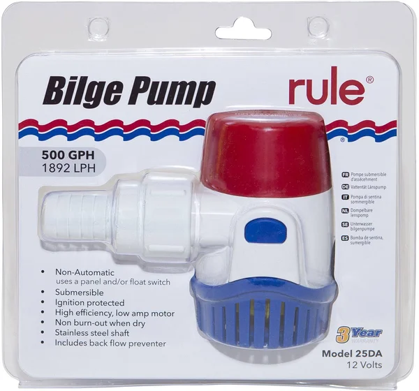 Rule 500 Bilge Pump 12V