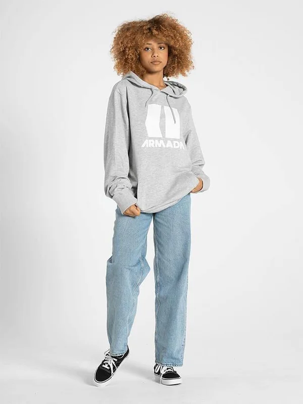 Armada Icon Hoodie - Men's Heather Grey, XL