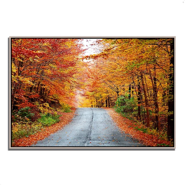 Winston Porter 'Autumn Afternoon' Framed Graphic Art Print, Red
