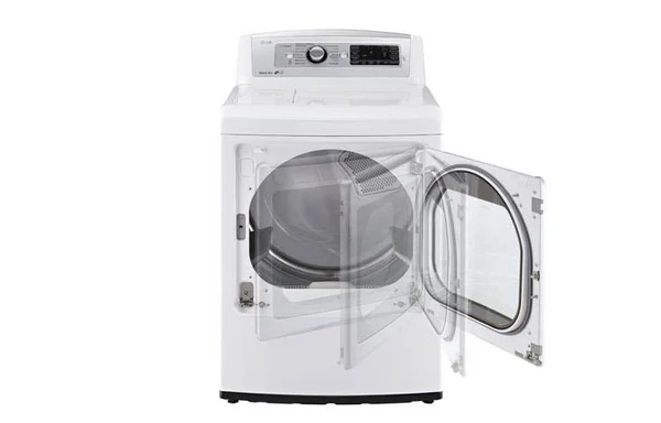 LG SteamDryer DLEX5780 Front-Loading Electric Dryer - 7.3 cu ft - White