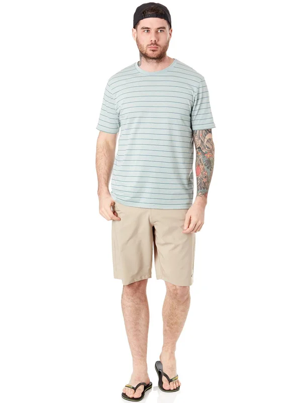 Oakley Men's Base Line Hybrid 21 Shorts - Khaki, 34/00