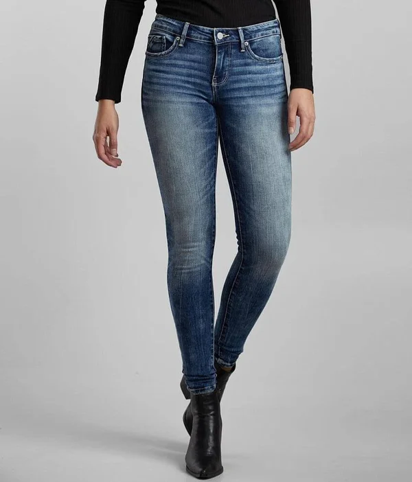 Buckle Black Fit NO. 53 Mid-Rise Skinny Jean - Blue 34/32 - Women's