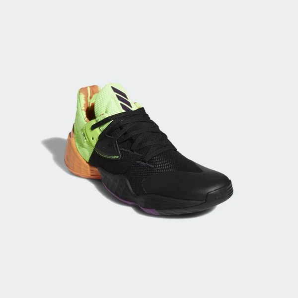 Adidas Harden Vol. 4 Core Black/Amber Tint-Glory Purple FV4713 Men's - 10.5