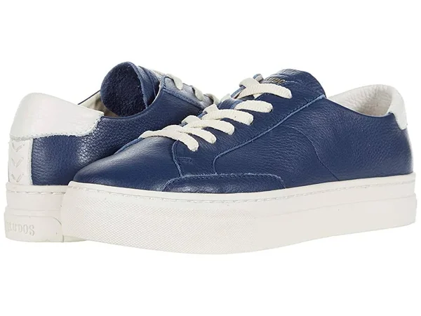 Soludos Ibiza Platform Sneaker - Marine Blue - 8.5