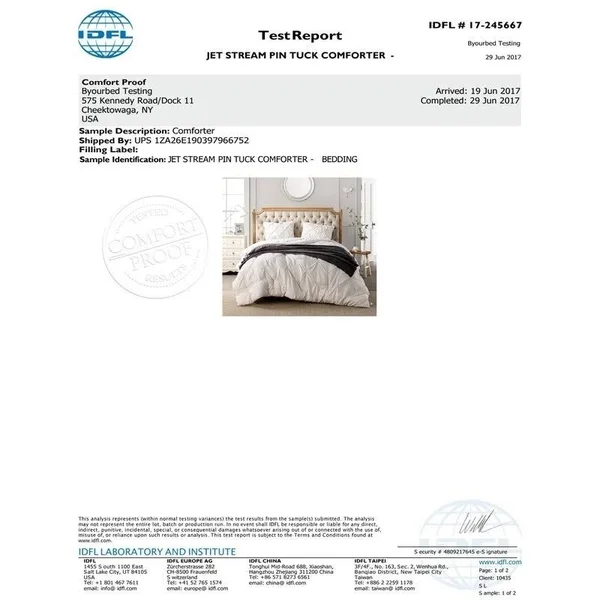 Byourbed Byb Jet Stream Pin Tuck Comforter Set, Full