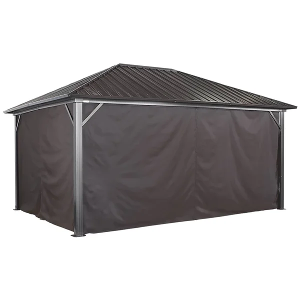 Sojag Genova Brown Curtains 10&x14&
