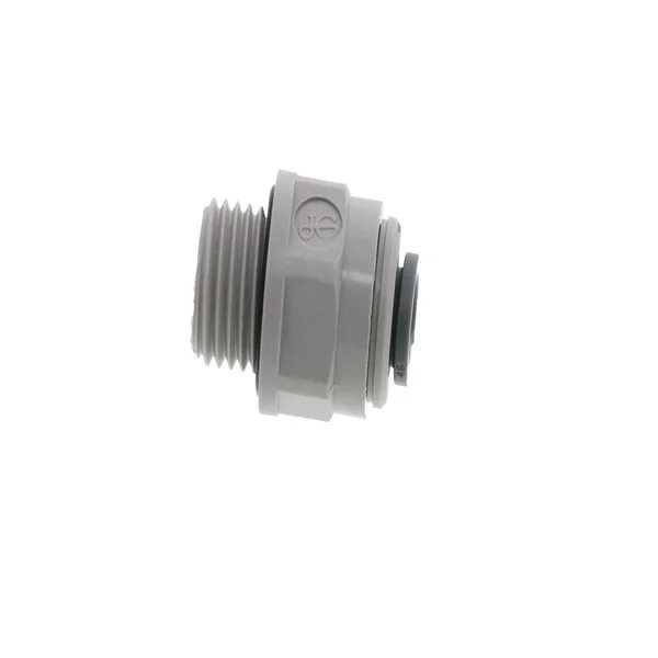 John Guest PI010812S-10PK Adapter - 1/4 in Tube Od, pk10