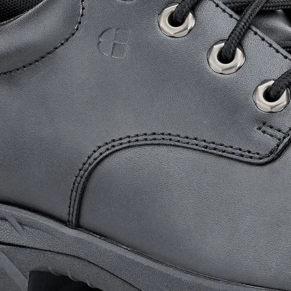 Shoes for Crews Men's Cade Slip Resistant Oxford Shoes - Steel Toe - Black Size 10.5(W)
