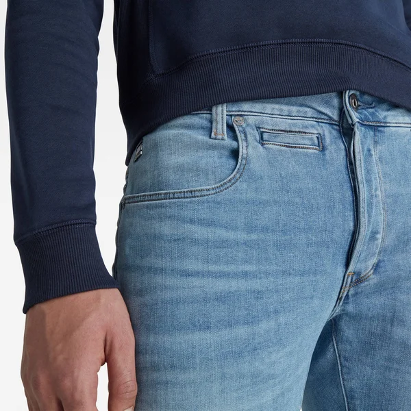 G-Star Raw D-Staq 5 Pocket Slim Jeans - Blue - Straight Jeans