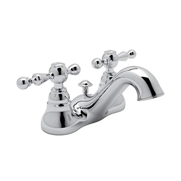 Rohl Arcana 4 inch Centerset Bathroom Faucet - Polished Chrome AC95L-2