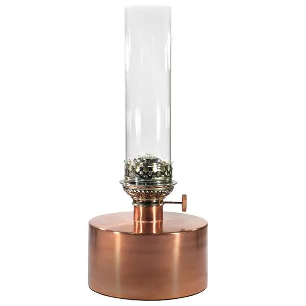 Klong Patina oil lamp, big, copper