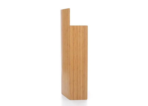 Purely Bamboo Office Chairman 44x22 x 52x22 Roll-Up w/Lip