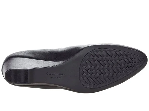 Cole Haan Women's The Go-To Wedge - Black Leather