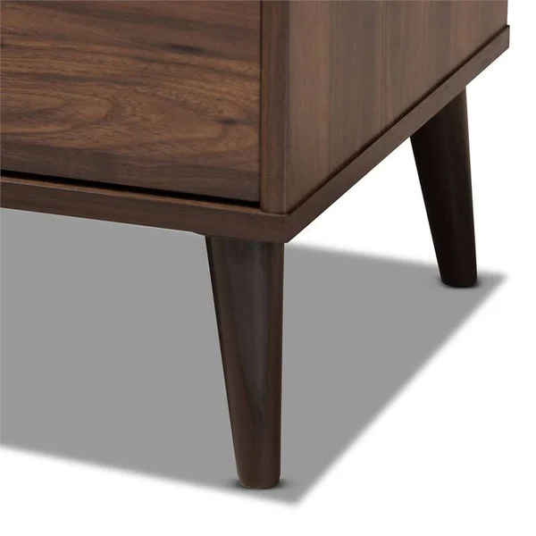 Bowery Hill Wood 32x22 TV Stand in Walnut - BH-4752-2006774