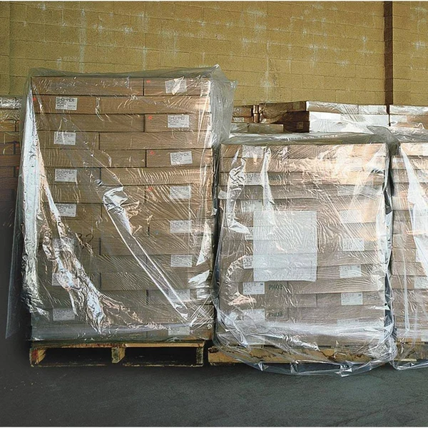 Zoro Select 2EWJ6 Pallet COVER - 3 mil, Clear