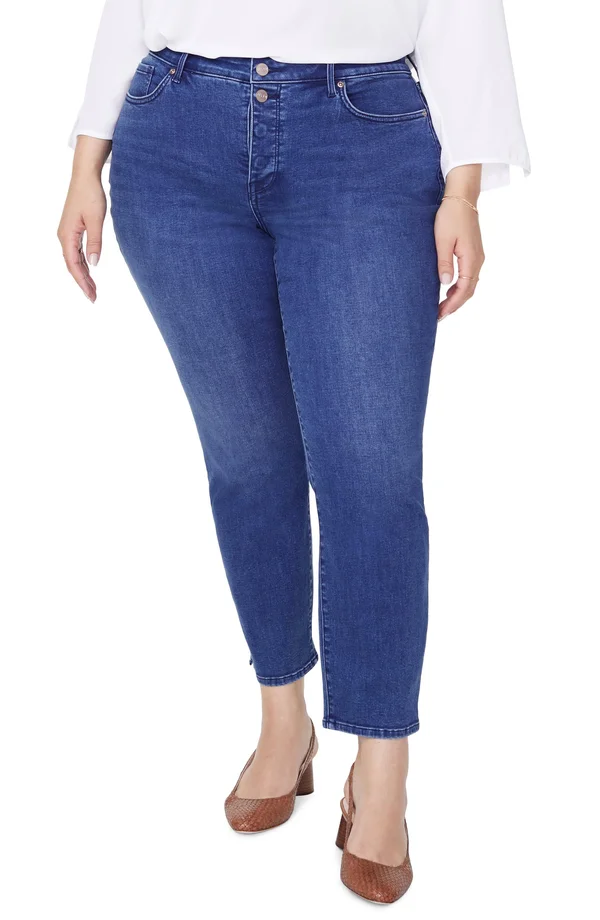 Nydj Sheri Ankle Skinny Jeans, Size 28W - Nevin at Nordstrom Rack