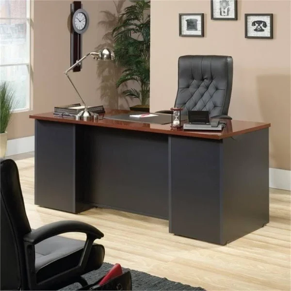 Bowery Hill Executive Desk in Classic Cherry