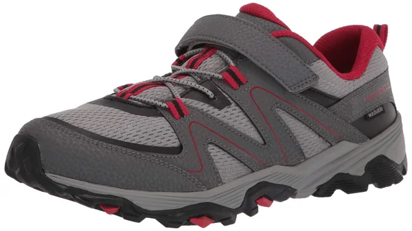 Merrell Kid's Trail Quest, Size: 10.5, Grey/Red/Black