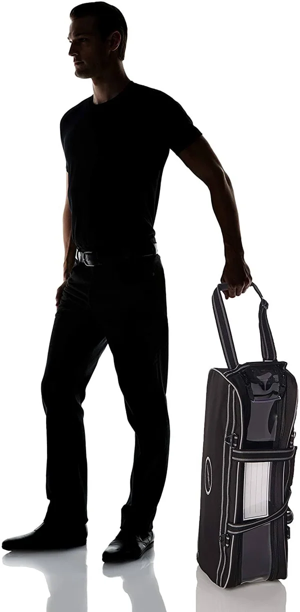 Storm Tournament 3 Ball Tournament Travel Tote- Black