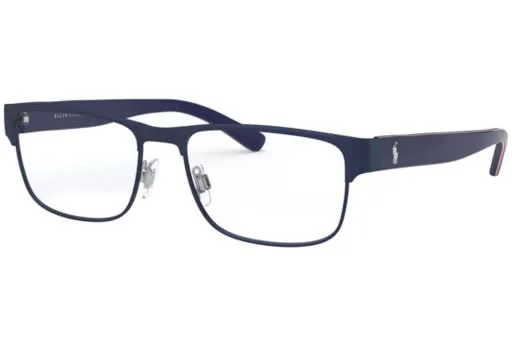 Polo PH1195 Eyeglasses 9303 Matte Navy Blue Size: 53-17-145