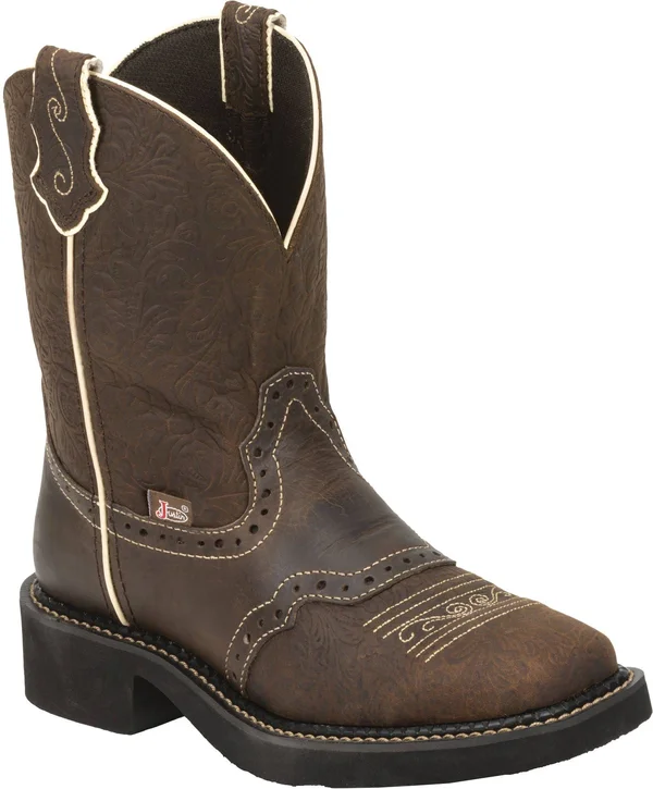 Justin Women's Gypsy Mandra Western Boots, Brown