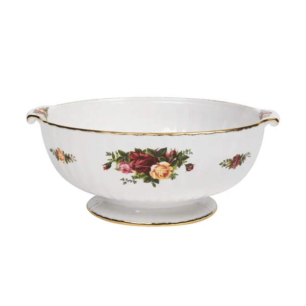 Royal Albert Old Country Roses Fluted Serving Bowl