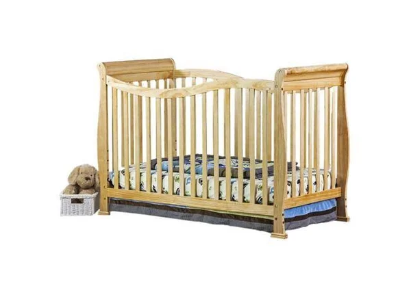 Dream on Me Violet 7 in 1 Convertible Life Style Crib - Natural