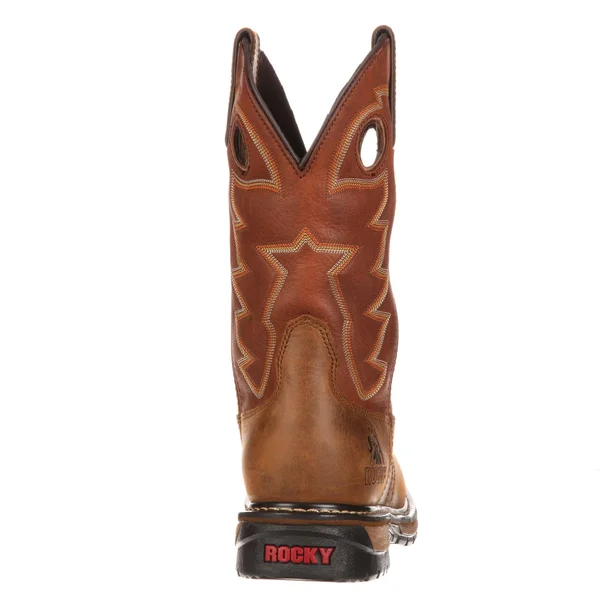 Rocky FQ0002775 Original Ride Branson Saddle Roper Western Boot, Brown