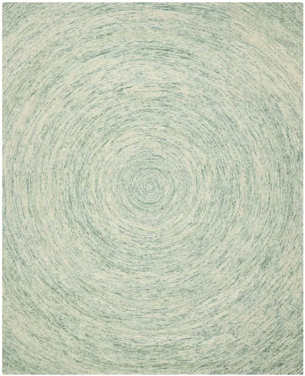 Safavieh 6& x 6& Round Ikat IKT635A Ivory - Blue Rug