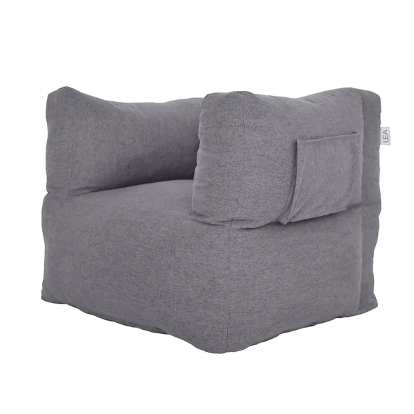 Lea Unlimited Ash Grey Cozy Nest Chair - Gray