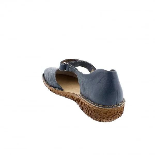 Rieker M0969-13 Womens Mary Jane Bar Shoes Denim Leather 39 EU