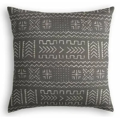 Flame Stitch Square Pillow Cover & Insert Loom Decor Size: 16x22 x 16x22