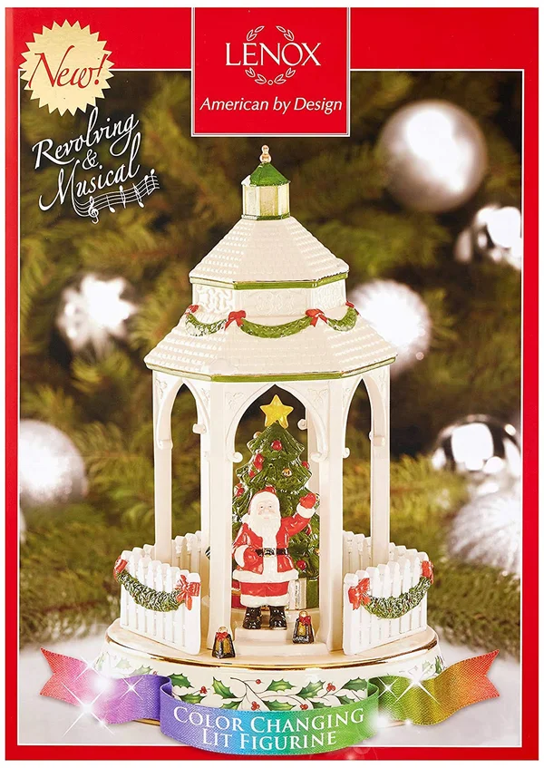Lenox Holiday Tree Lighting Gazebo Centerpiece
