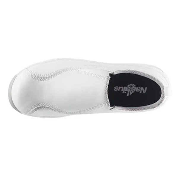 Nautilus 1651 Women's Slip-On Athletic Work Shoes Composite Toe White