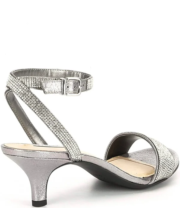 Alex Marie Nallie Shimmer Banded Sandals - Womens, 8.5M, Black - Dillard&s Exclusive
