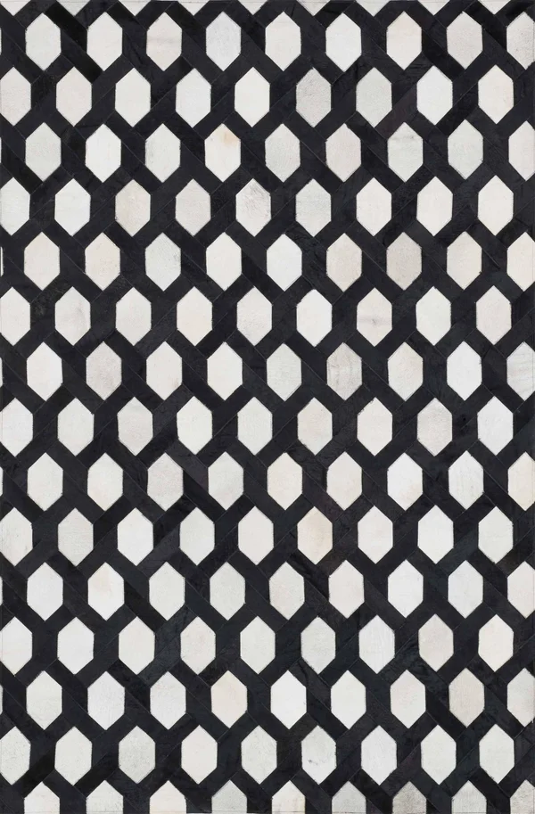 Loloi Promenade Po-04 3&6x22 x 5&6x22 Ivory, Black Rug