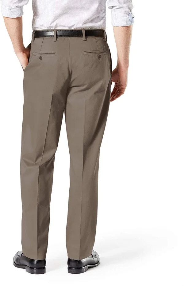 Dockers Big Tall Classic Fit Signature Khaki Lux Cotton Stretch Pants : 58 32