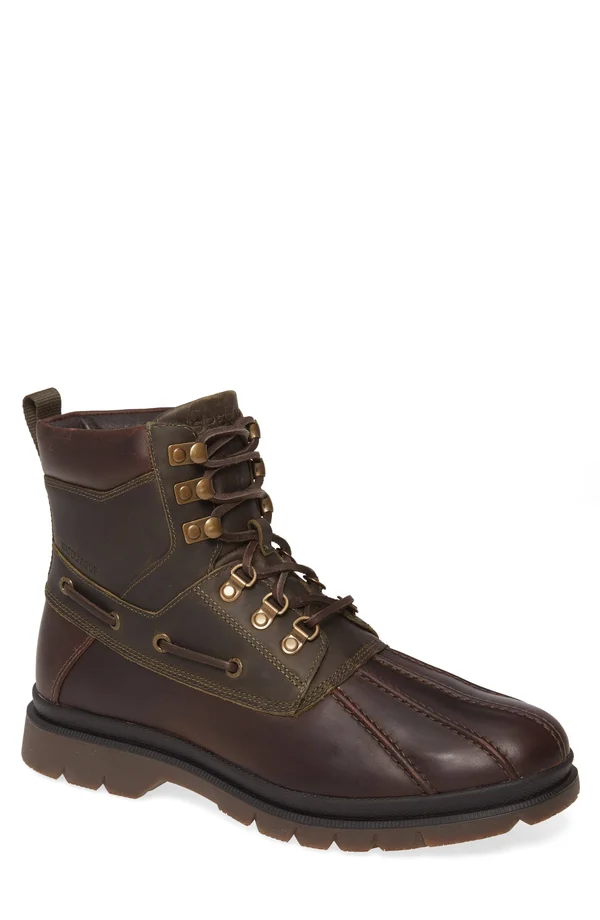 Sperry Watertown Duck Boot Men's Boots Brown/Tan : 10 M (D)