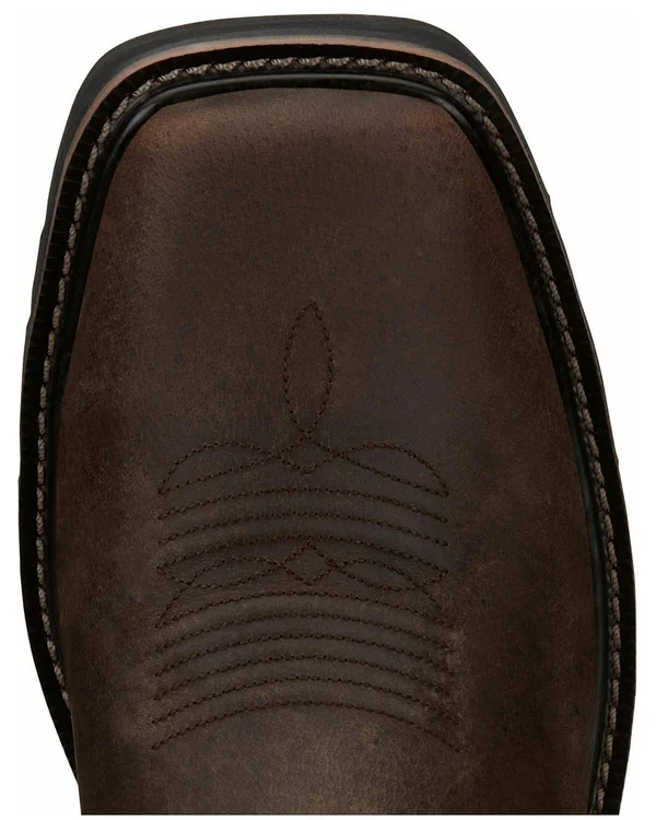 Justin Men's Driller Western Work Boots - Steel Toe