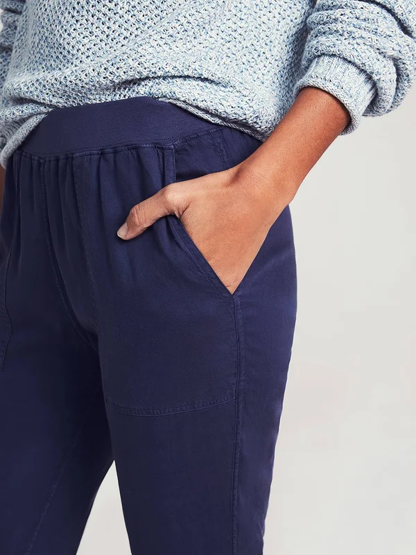 Faherty Women's Arlie Day Pant - Navy XL