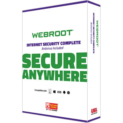 PC & Mac Protection - Webroot Internet Security Complete 849303