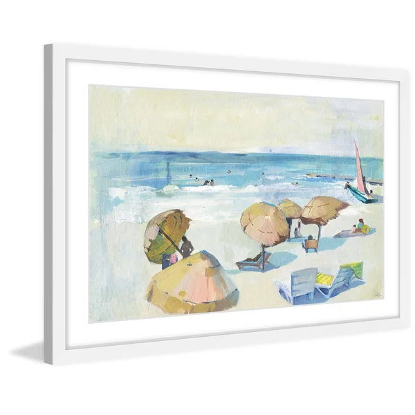 Marmont Hill - Handmade Summer Day Framed Print - 36 x 24