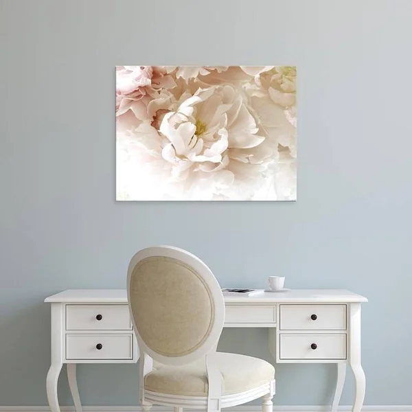 Easy Art Prints Judy Stalus's 'Froth' Premium Canvas Art - 18 x 24 - Brazilian Barnwood Frame