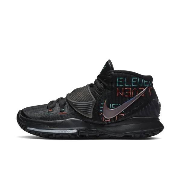 Nike Kyrie 6 - Mens Basketball Shoes - Black/Black, Size 12.5
