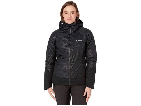 Columbia Women's Veloca Vixen Jacket - Xs, Black Slopes Emboss, Black