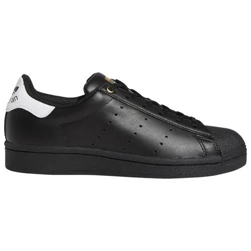Adidas Originals Boys Superstan - Shoes Black/White/Gold Metallic Size 06.0